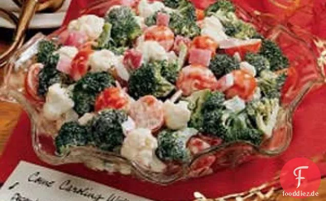 Weihnachts-Crunch-Salat