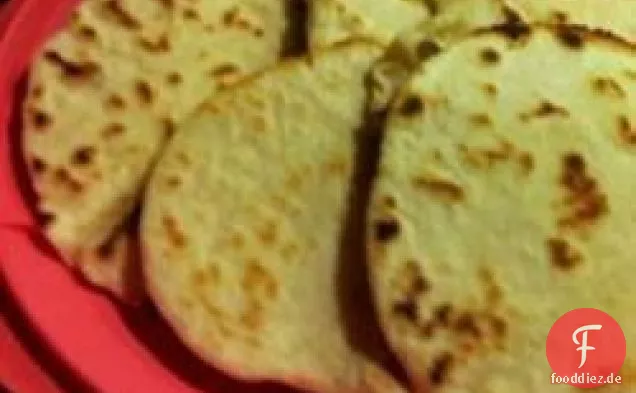 Einfache hausgemachte Mehl-Tortillas