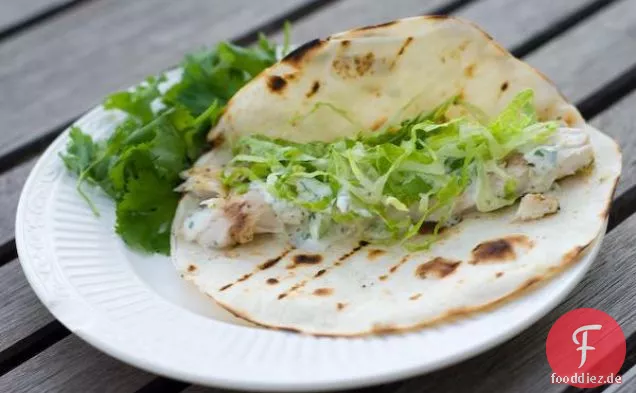 Gegrillte Mahi Fisch Tacos