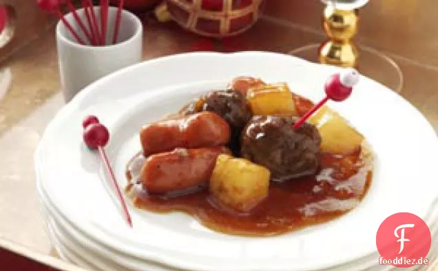 Gegrillte Party-Vorspeisen