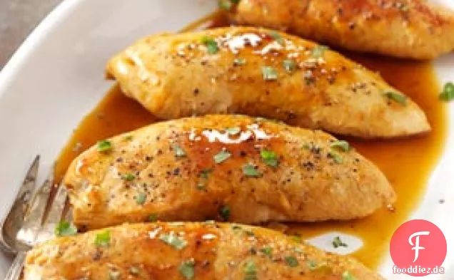 Chipotle-Putenfilets mit Zitrusglasur