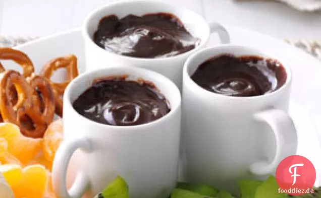 Schokoladen-Karamell-Fondue