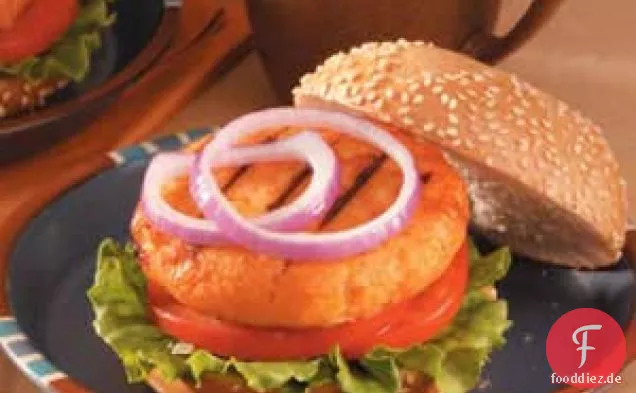 Teriyaki-Lachs-Burger