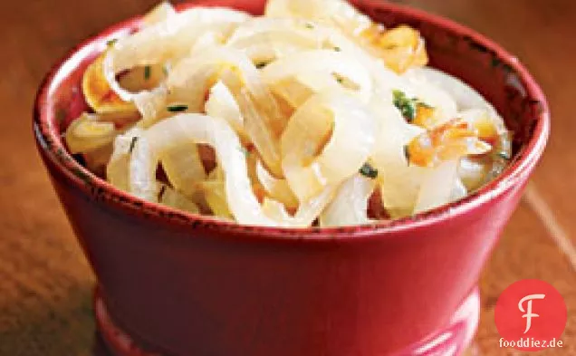 Geröstete Vidalia Zwiebeln