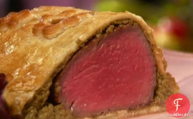 Beef Wellington mit Oyster Pate