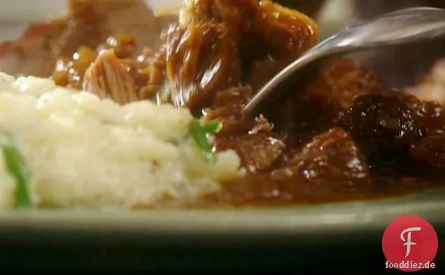 Sonntags-Schmorbraten mit Pilzsoße