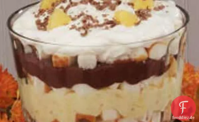 Schokoladen-Ananas-Trifle