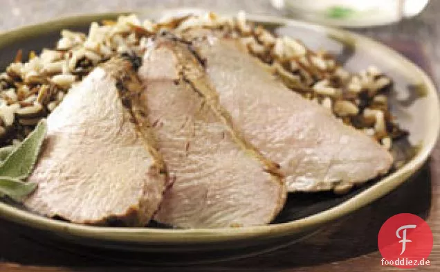 Mit Kräutern gegrilltes Schweinefilet