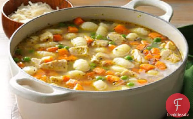 Puten-Gnocchi-Suppe