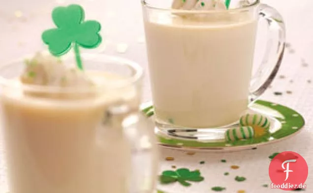 Heiße Pfefferminzschokolade