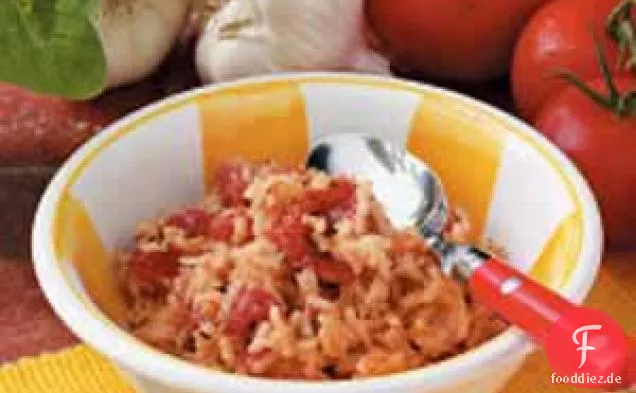 Vegetarischer spanischer Reis