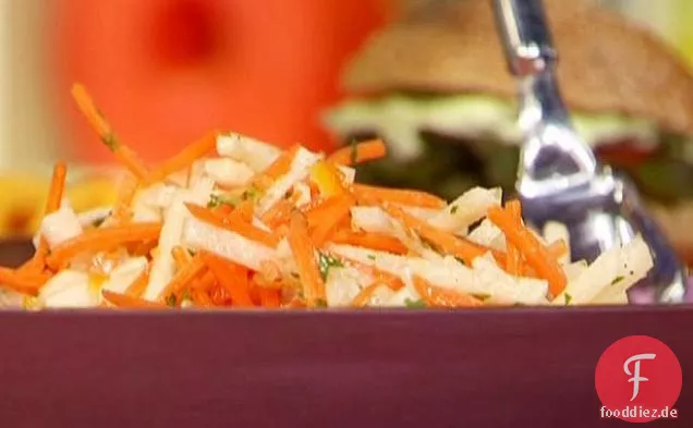 Jicama, Karotten-Orangen-Chipotle-Krautsalat