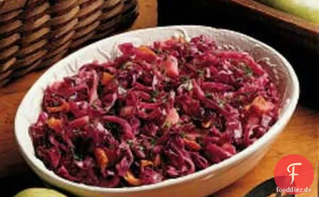 Rotkohl mit Äpfeln