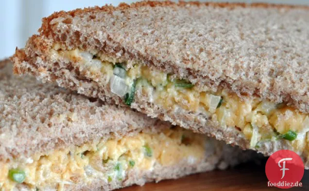 Käse-Zwiebel-Sandwich-Rezept
