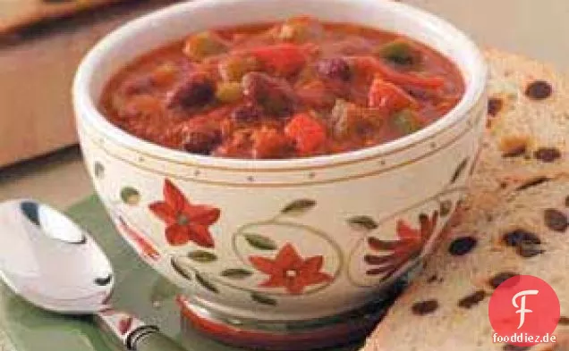 Würziges, herzhaftes Chili