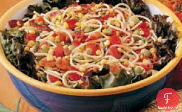 Garten-Spaghetti-Salat