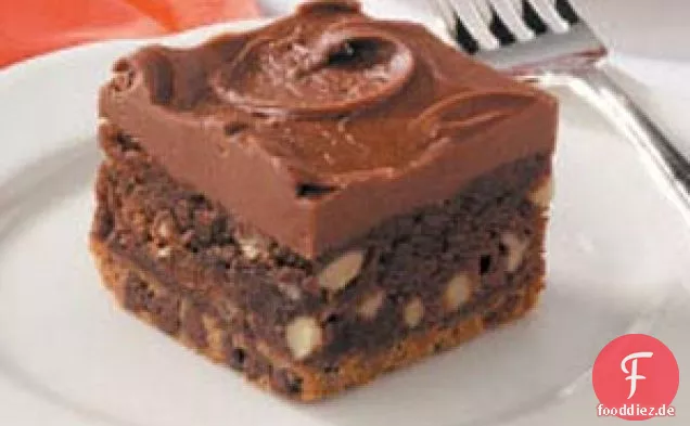 Gefrostete Keks-Brownies