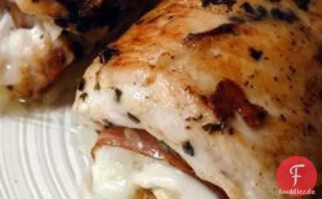 Gefülltes Hühnchen Valentino