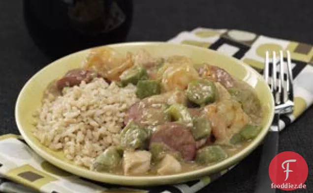 Aufgehellter Gumbo