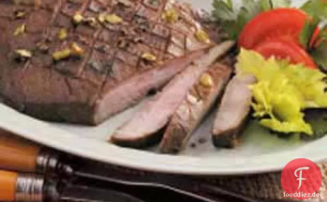 Teriyaki-Flankensteak