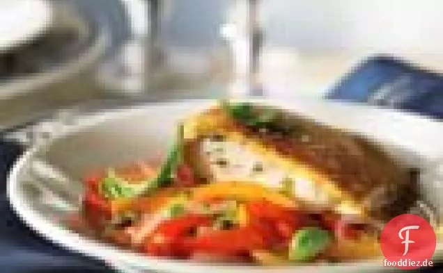 Brot-Kruste Fisch