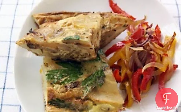 Kartoffel-Zwiebel-Frittata