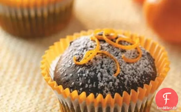 Zitrus-Schokoladen-Cupcakes
