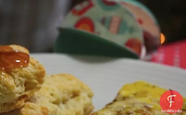 Karamellisierte Zwiebel-Speck-Frittata