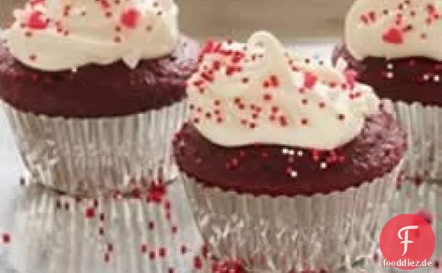 Klassische Red Velvet Cupcakes
