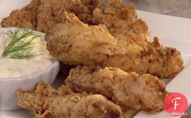 Zackenbarschfinger mit Remoulade