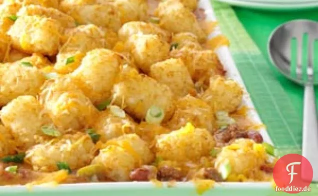 Mexikanischer Auflauf mit Tater-Topping