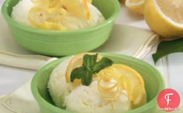 Zitronen-Creme-Eis