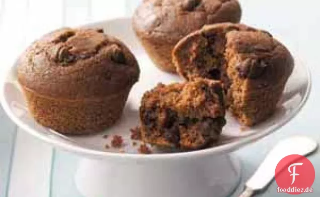 Schokoladen-Chocolate-Chip-Muffins