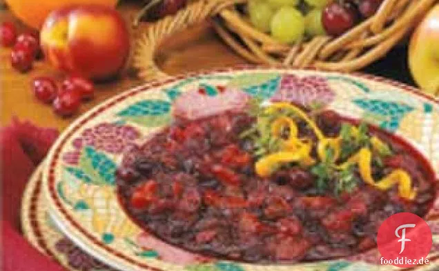 Zitrus-Cranberry-Relish