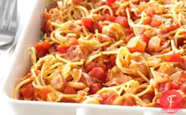 Spaghetti mit Speck