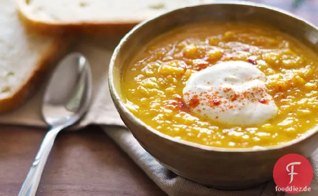 Gewürzte Karottensuppe