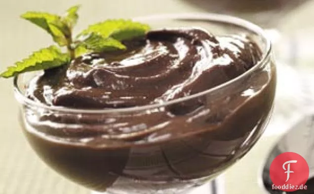 Schokoladen-Minz-Pudding