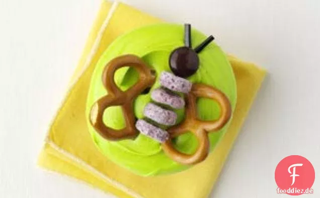 Flattern von Cupcakes