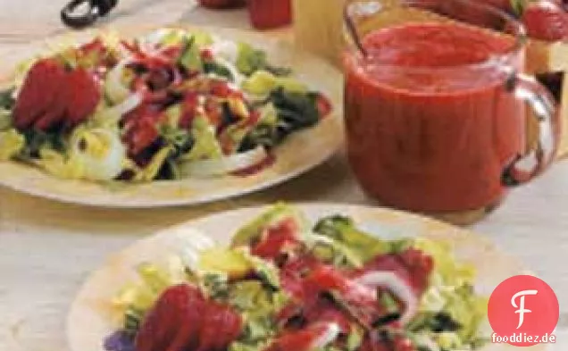 Erdbeer-Salatdressing