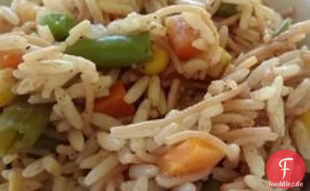 Gemüse gebratener Reis