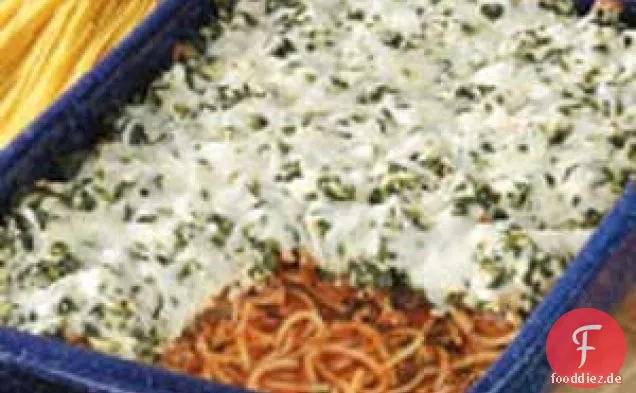 Florentiner Spaghetti-Auflauf
