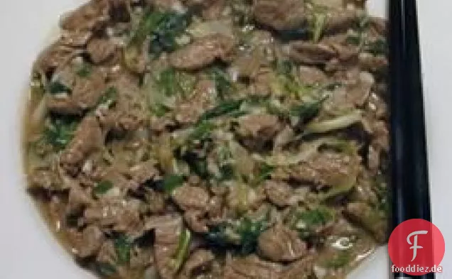 Grünes Zwiebellamm (nordchinesisches Gericht)