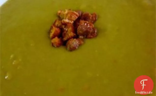 Erbsensuppe mit Schweinebauch