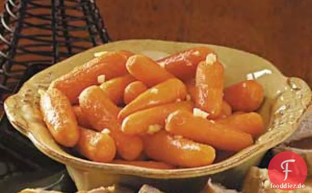 Orange Ingwer-Karotten