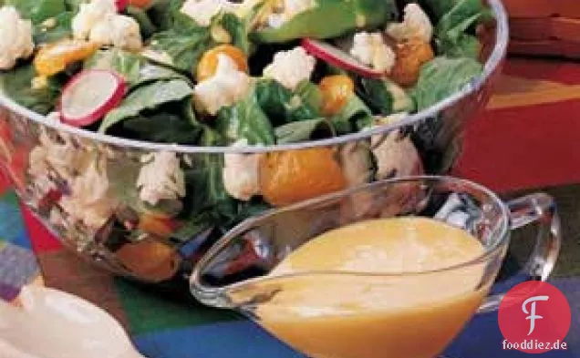 Blumenkohl-Spinat-Salat