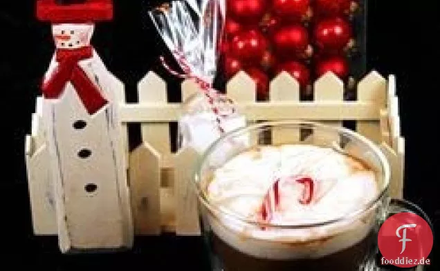 Gelatinierte heiße Schokolade