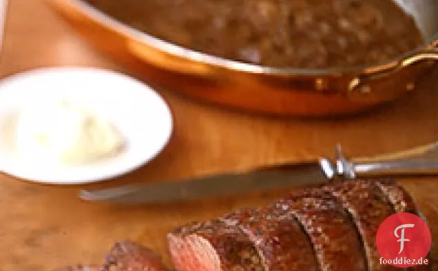 Rinderfilet Mit Schalotten-Senf-Sauce