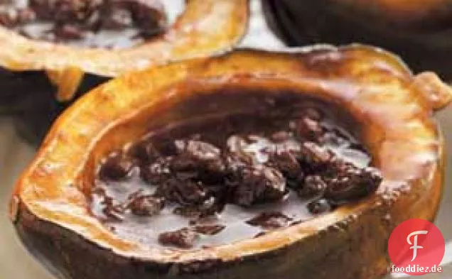 Gewürzter Eichelkürbis