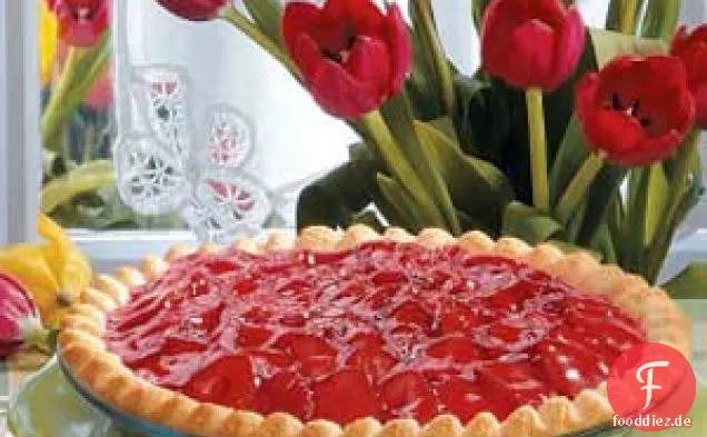 Erdbeer-Satin-Kuchen
