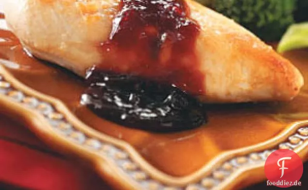 Himbeerhuhn für zwei